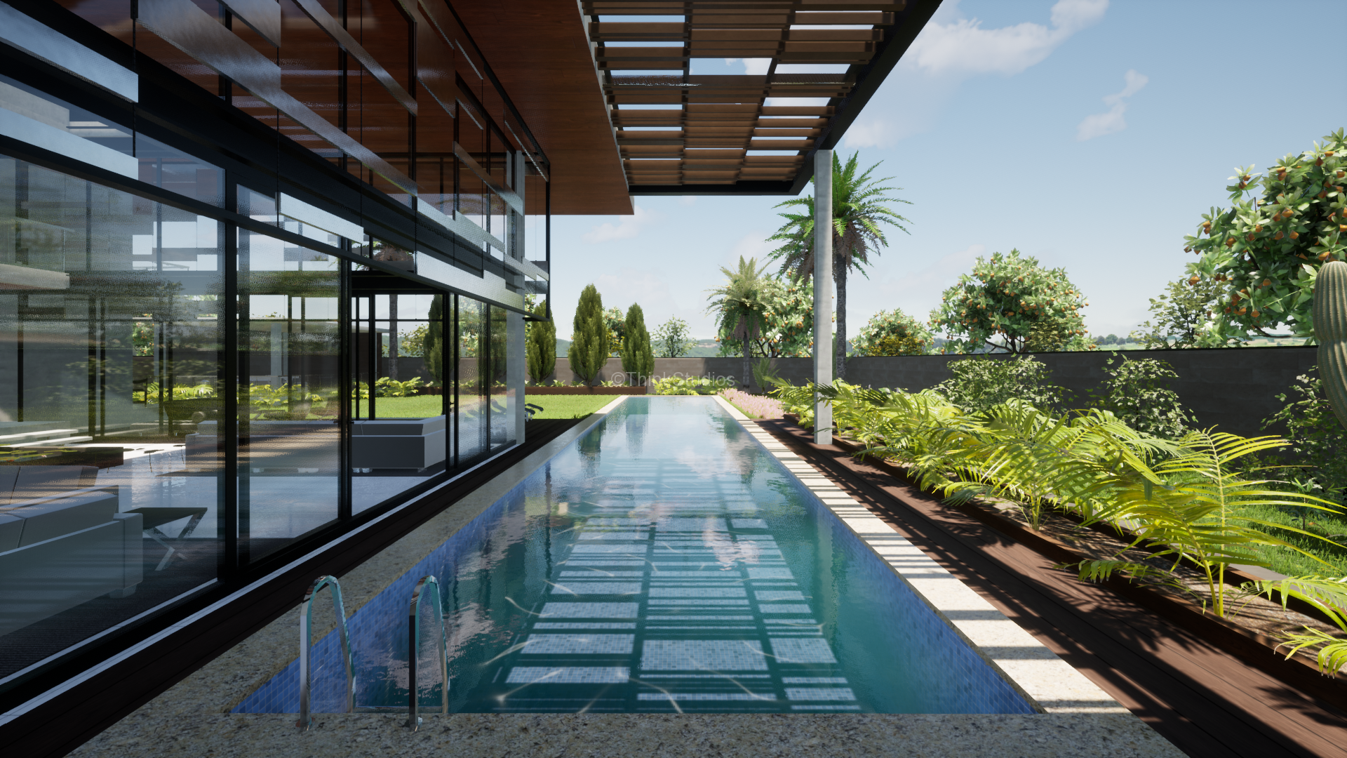 First image- Best Architecture firm in Hyderabad - New Construction – Farm House_