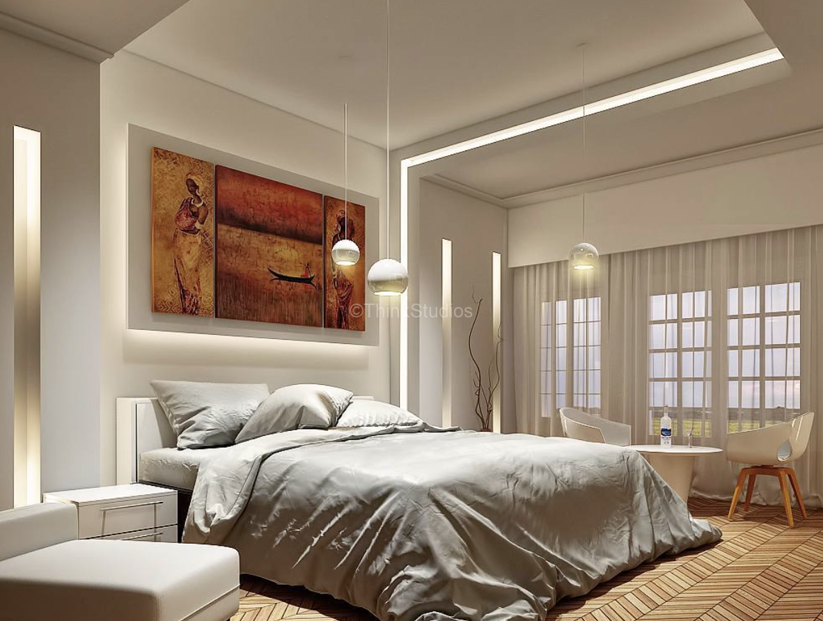 Corporate guest house 1 Best Architecture firm or company in Hyderabad - Renovation of Corporate Guest House Interiors_bedroom1