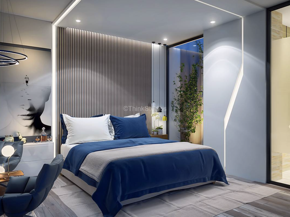 Corporate guest house 2 Architectural Design and planners in Hyderabad - Renovation of Corporate Guest House Interiors_bedroom2