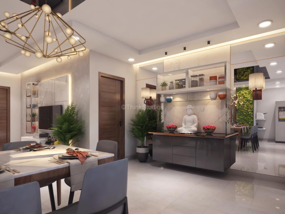 Crockery Best Architecture company in Hyderabad - Residential Apartment Interiors_crockery