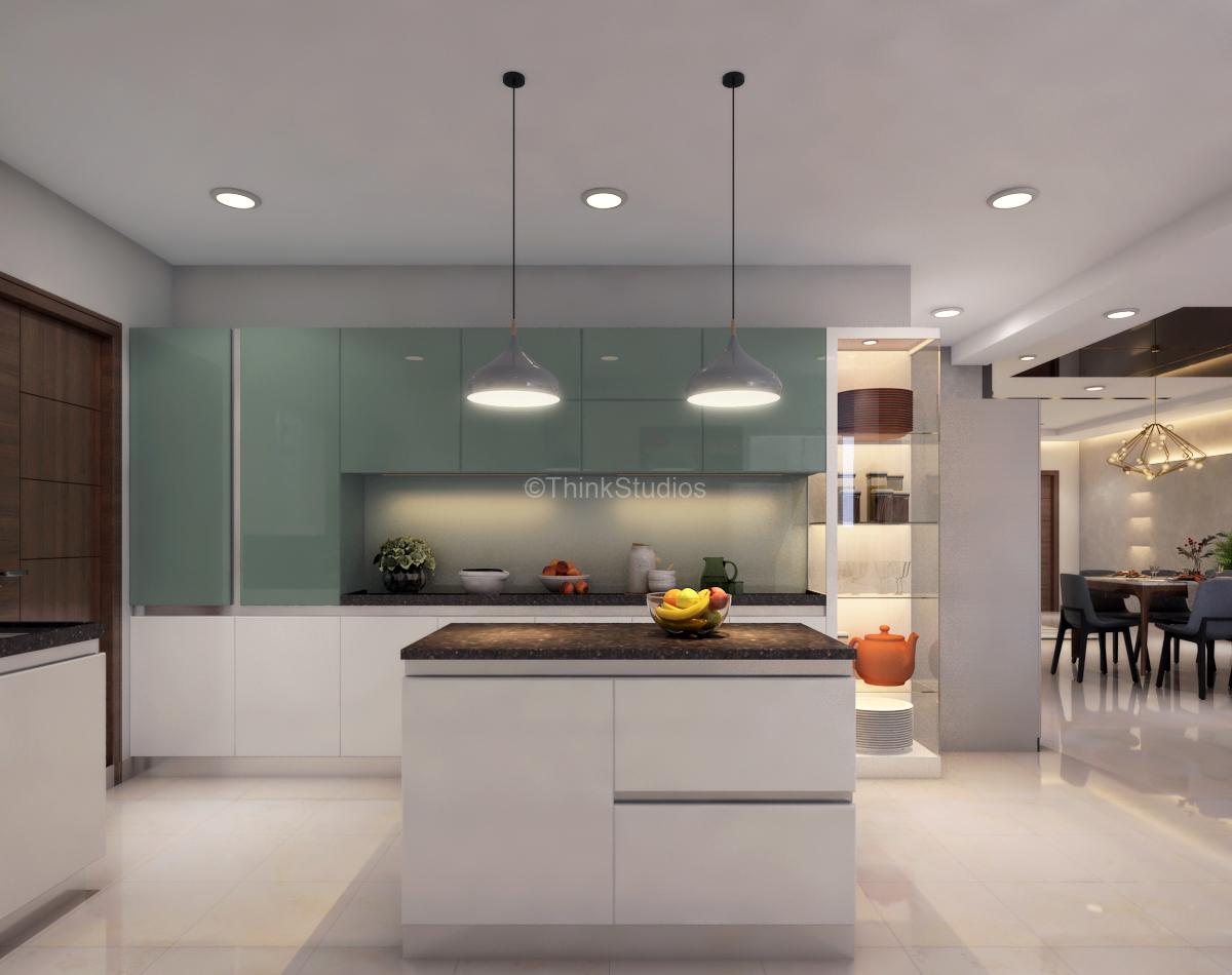 Kitchen V2 Duplex House Architecture Designer in Hyderabad - Residential Apartment Interiors_kitchen