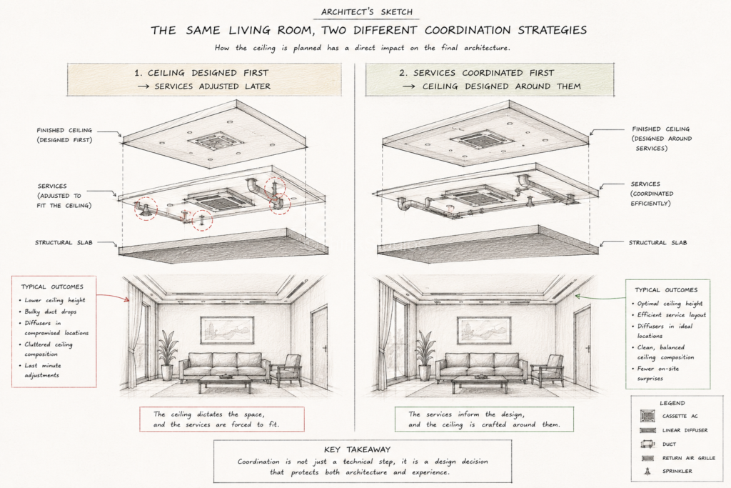 Ceiling Depth comparison